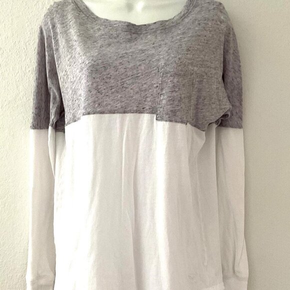 VICTORIA’S SECRET PINK LONG SLEEVE T-SHIRT PETITE RUNS BIGGER SEE MEASURMENTS - Picture 1 of 14